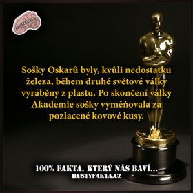 Plastový Oskar